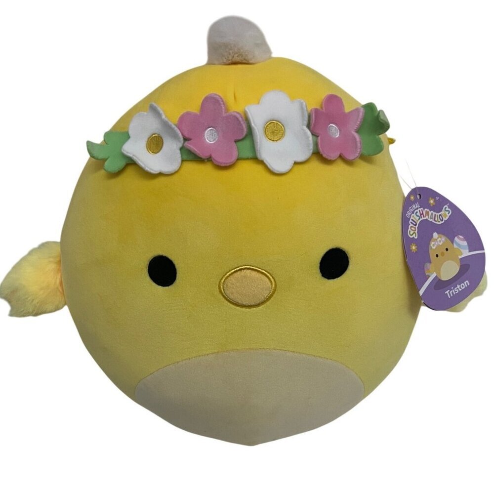 Squishmallows Triston The Hippie Chick Flower Crown Plush Toy Pillow New